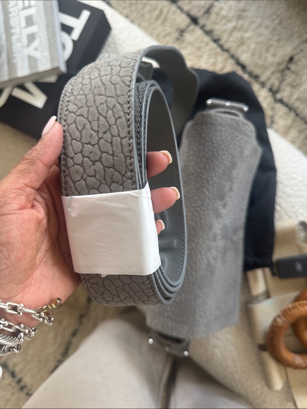 Alexander Wang Ricco Medium Flap Taupe - Picture 5 of 6